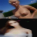 Naked girls messing with