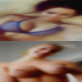 Men kissing nude girls