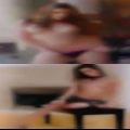 Girls taking their dentures