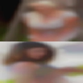 Couple looking female girls